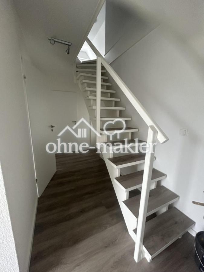 Treppe zum Dachzimmer