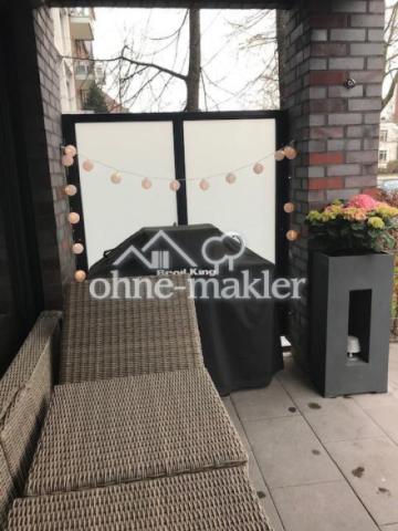 Platz für einen großen Grill