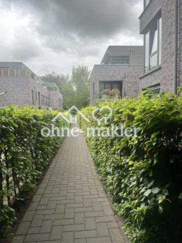 Hinterer Gebäudezugang