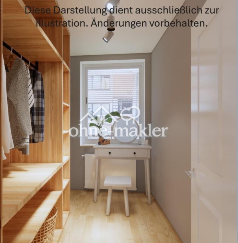 kleines Zimmer (z.B. Ankleide)