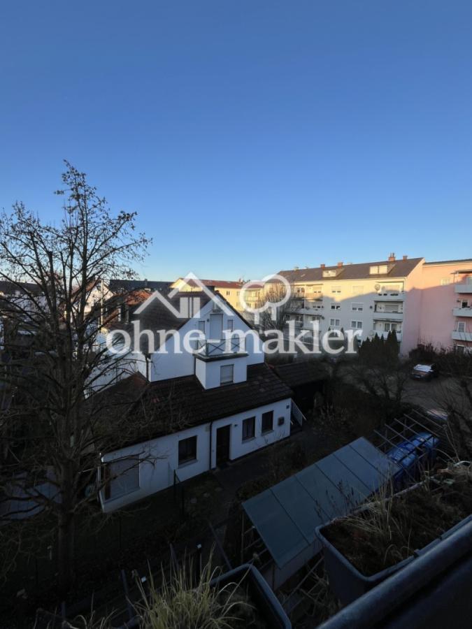 Balkon Sicht nach Westen