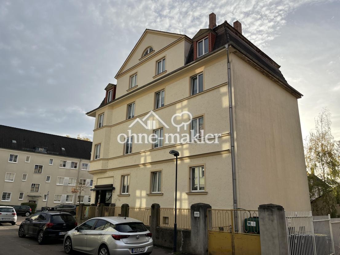 Haus Seite, hier auch Eingang