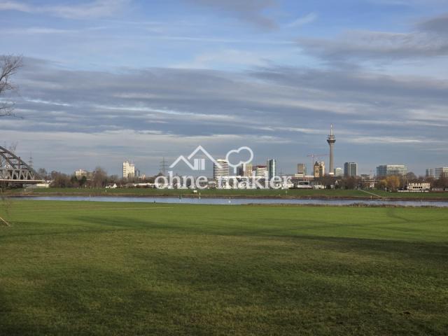 Blick auf Stadt Düsseldorf