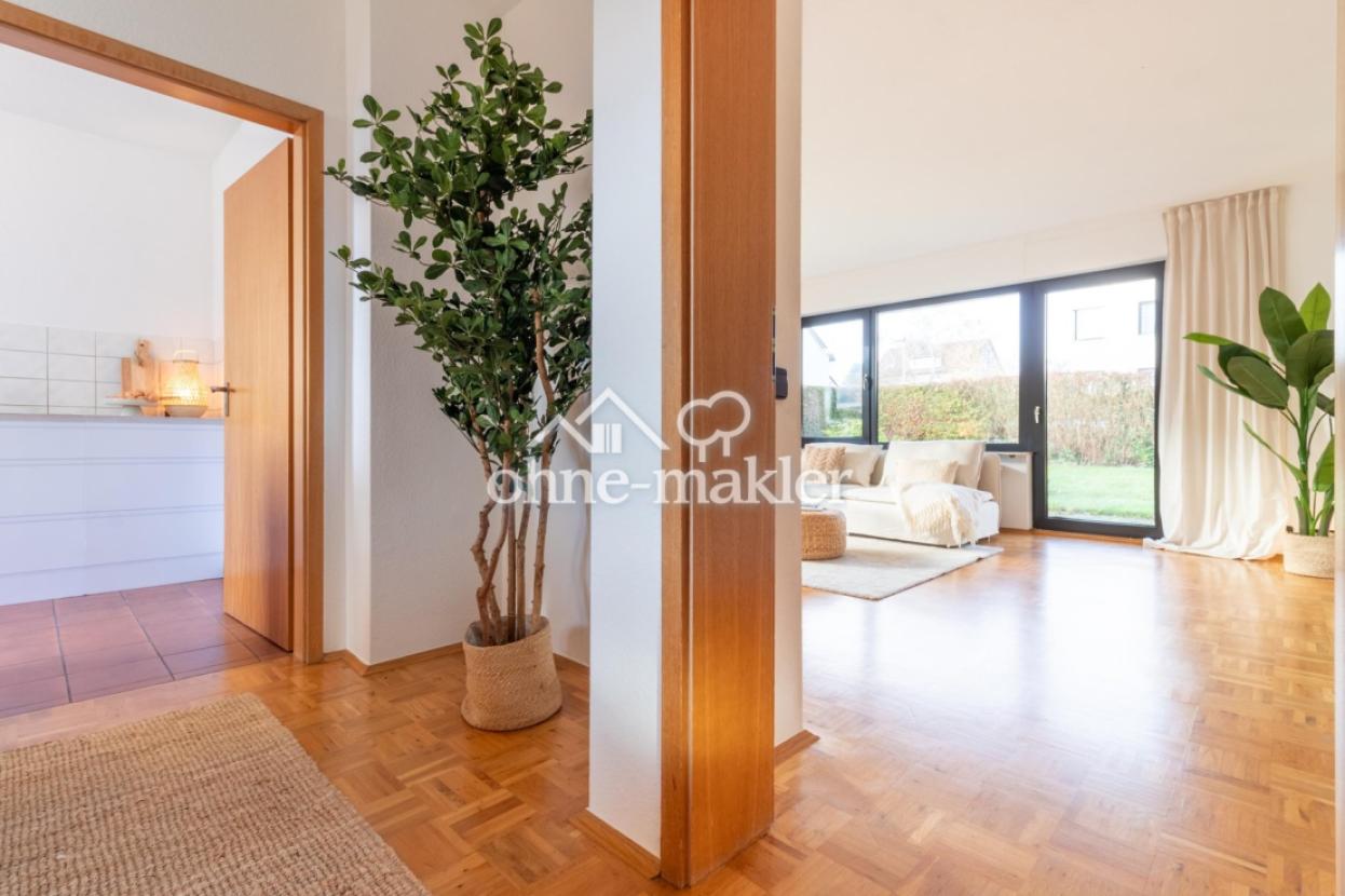 Blick ins Wohnzimmer