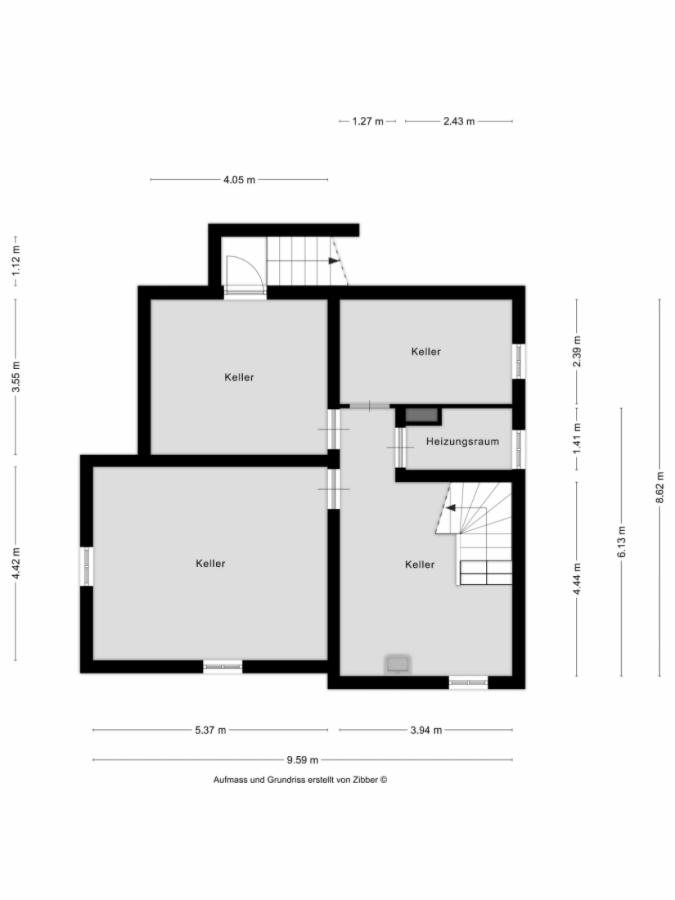Grundriss Kellergeschoss