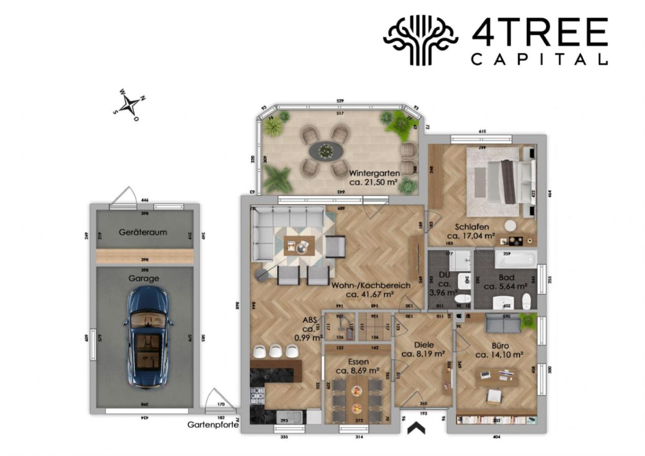 Grundriss Erdgeschoss