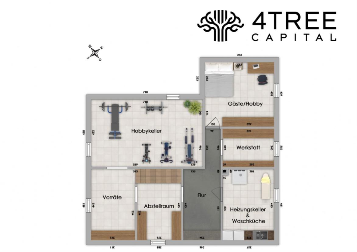 Grundriss Untergeschoss