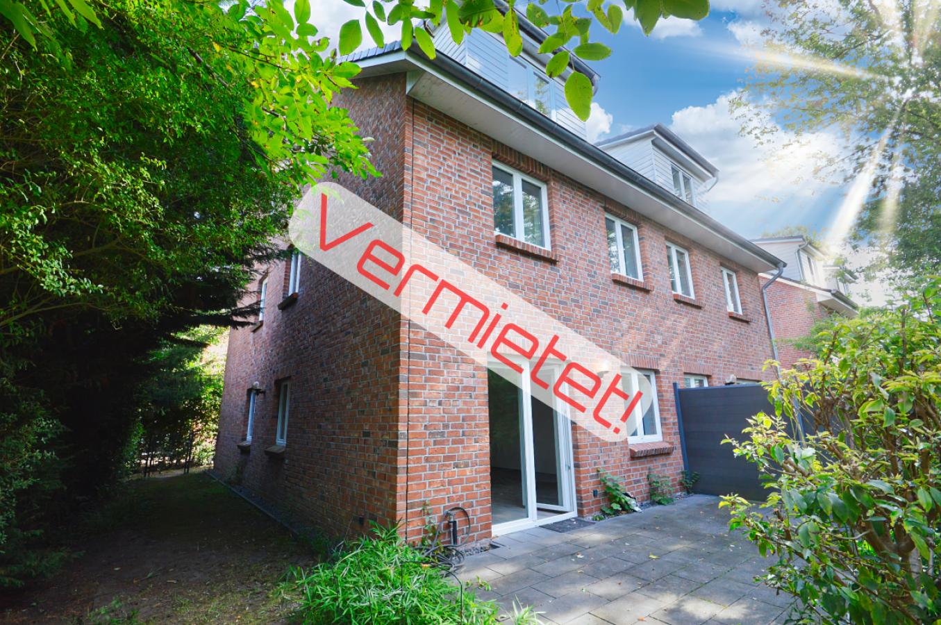 Doppelhaushälte in Pinneberg vermietet