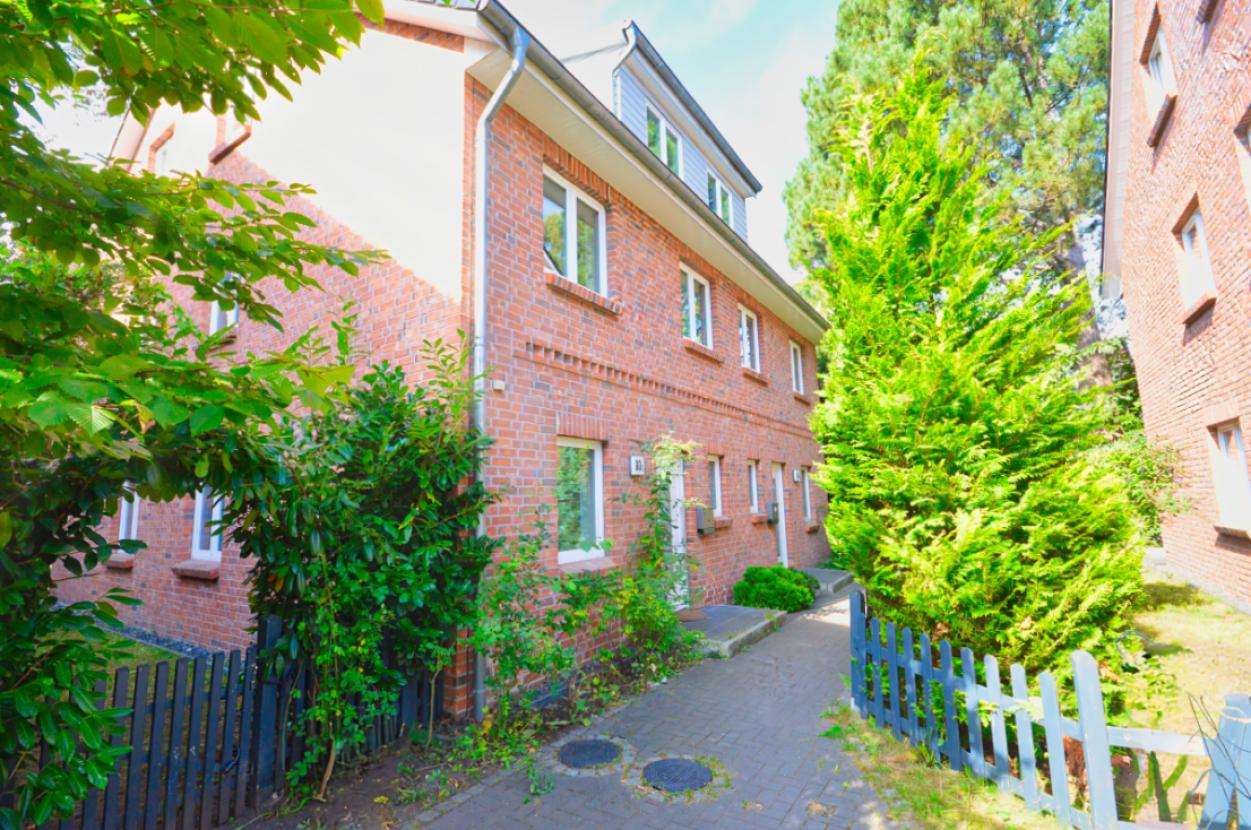 Rückwärtiger Zugang zum Haus