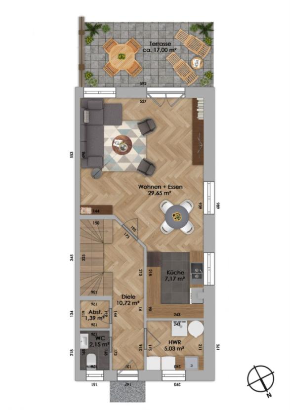 Grundriss Erdgeschoss