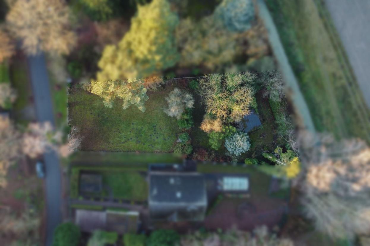 Luftbild Grundstück von oben