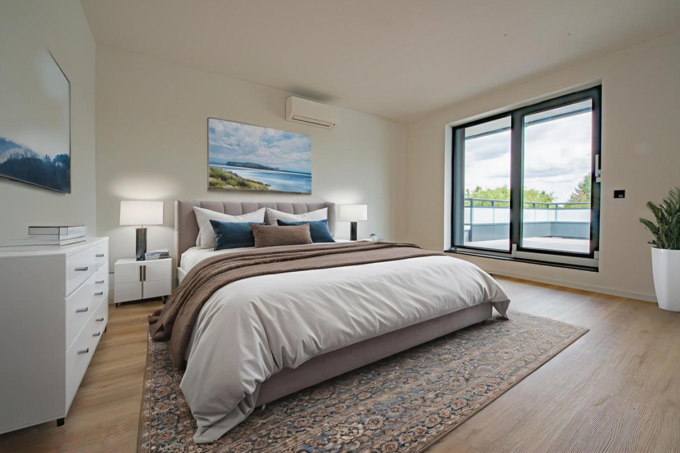 Virtual Staging Schlafzimmer 