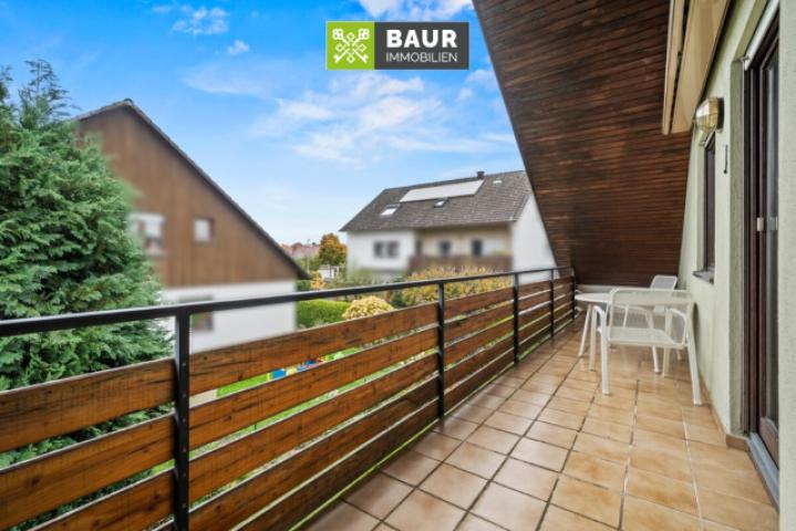 Großzügiger Balkon