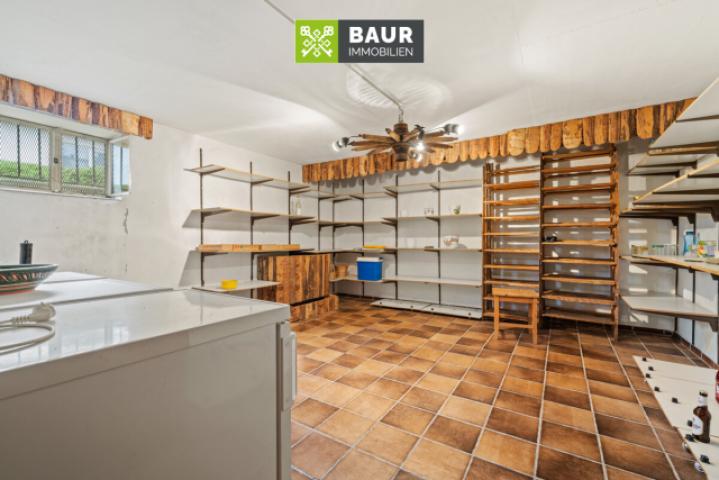 Reichlich Abstellfläche im UG