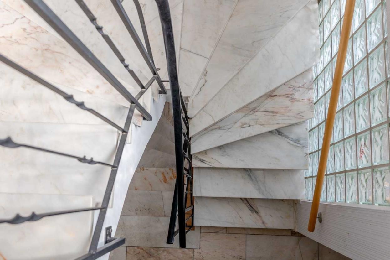 Das hochwertige Treppenhaus