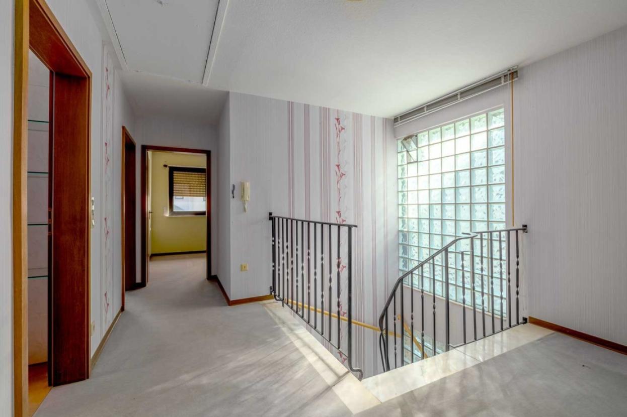 Der helle Flur im OG