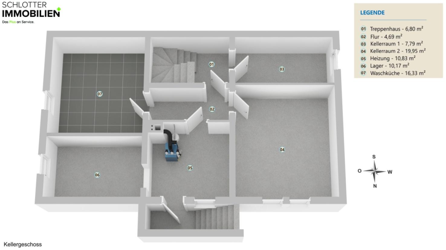 Grundriss Kellergeschoss