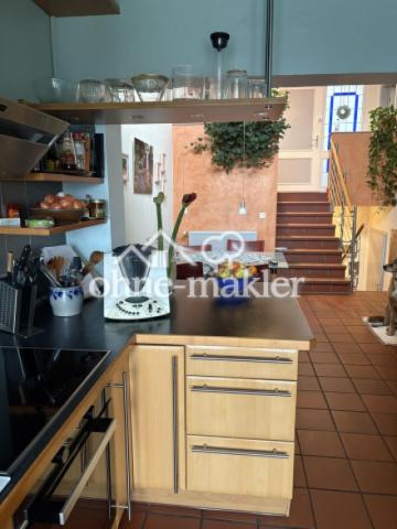 Blick von Küche nach oben