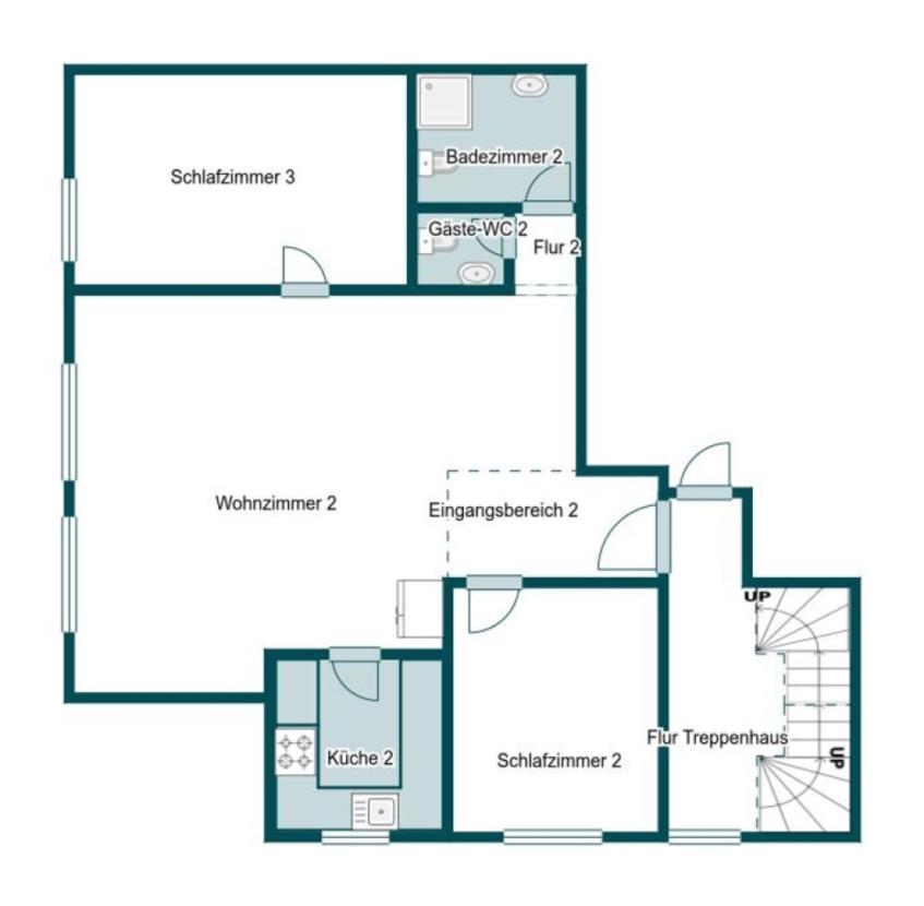 Grundriss Skizze 1.OG