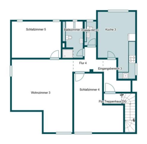 Grundriss Skizze 2.OG