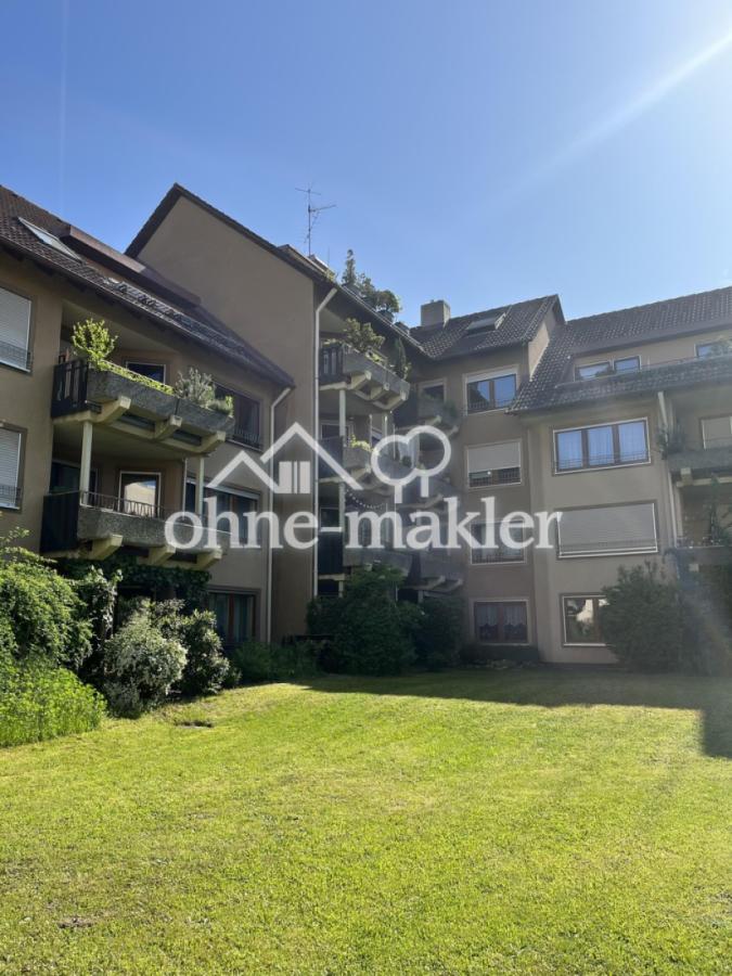 Schöner grüner Garten