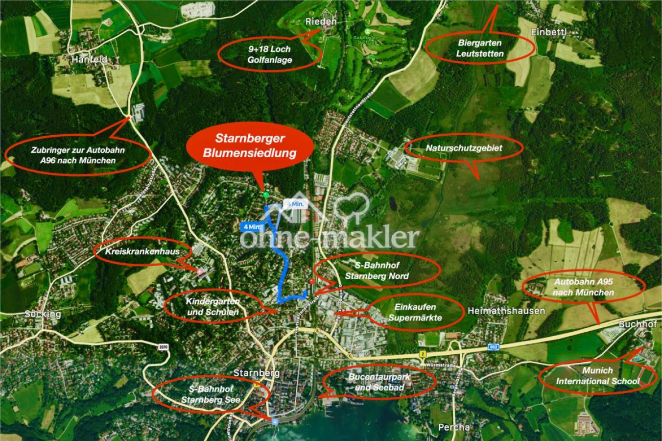 Ausgezeichnete Wohnlage 