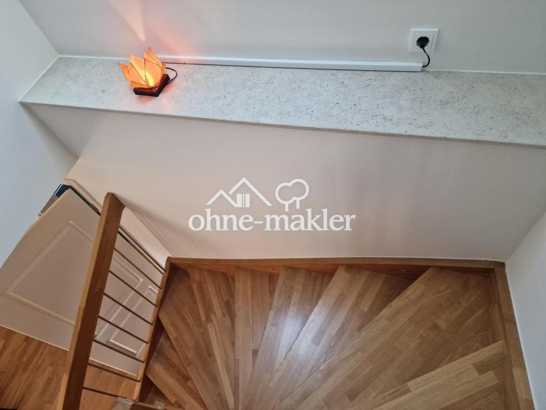 Treppenhaus in der Wohnung