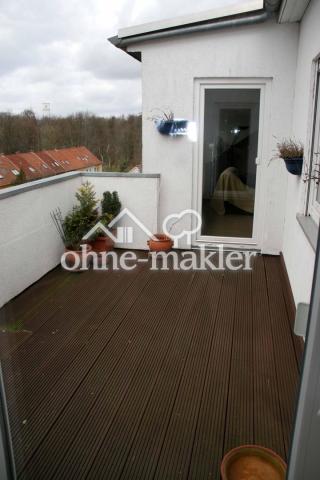 Loggia - Blick vom Kinderzimme