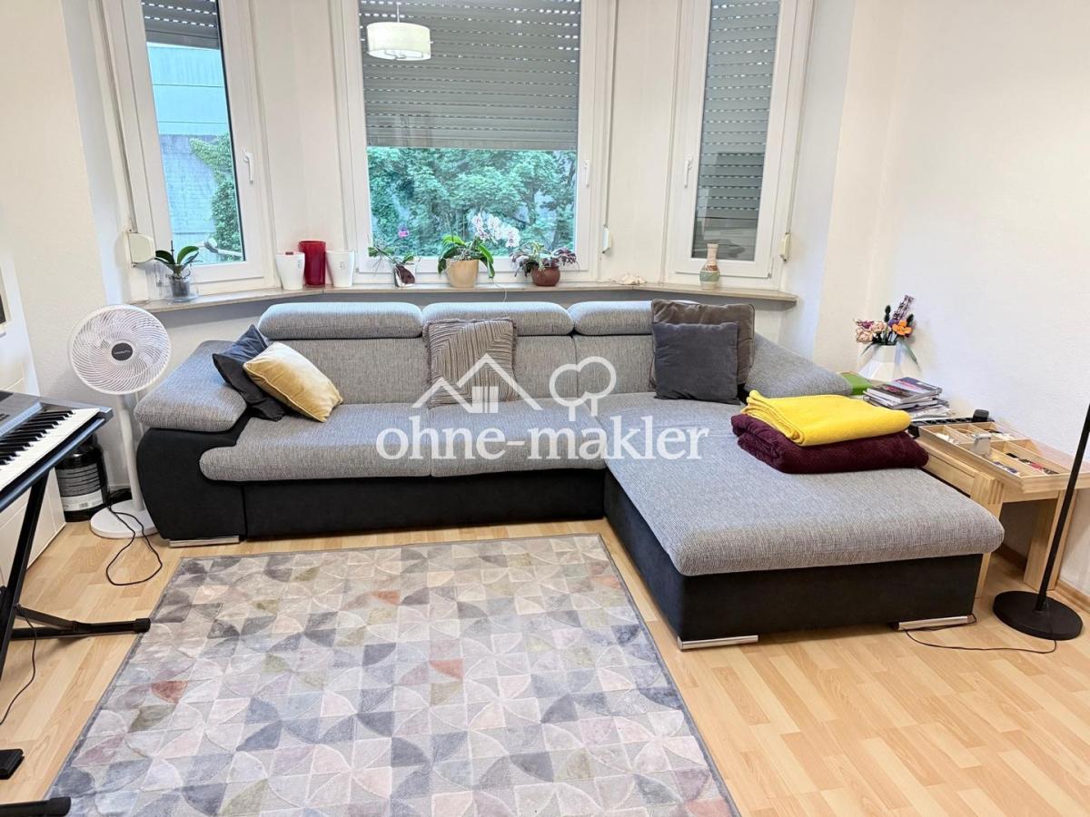 Wohnzimmer mit Erker