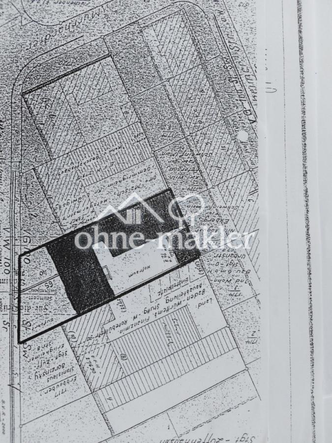 Lageplan - Flurstück
