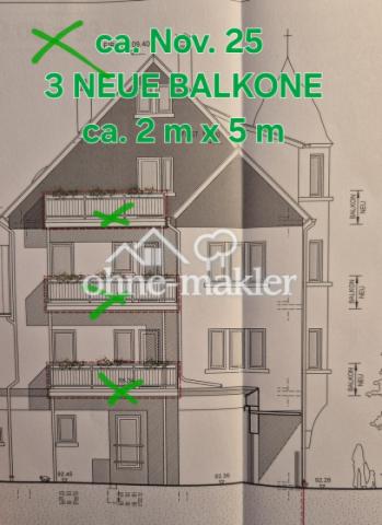 neue Balkone 2 x 5 m