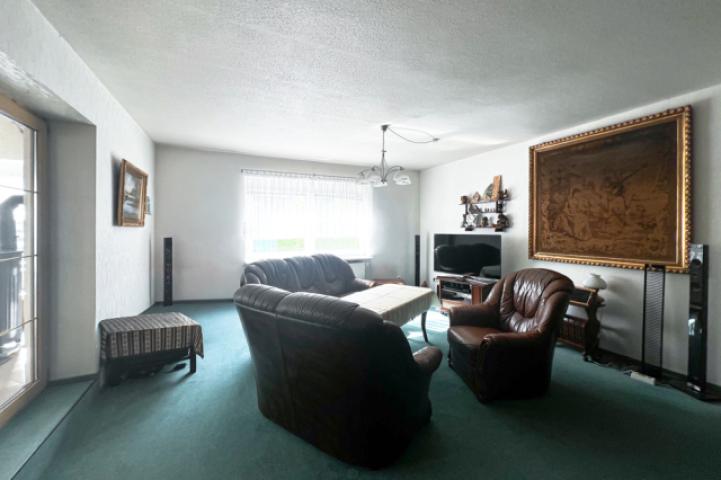 Wohnzimmer mit Wintergarten