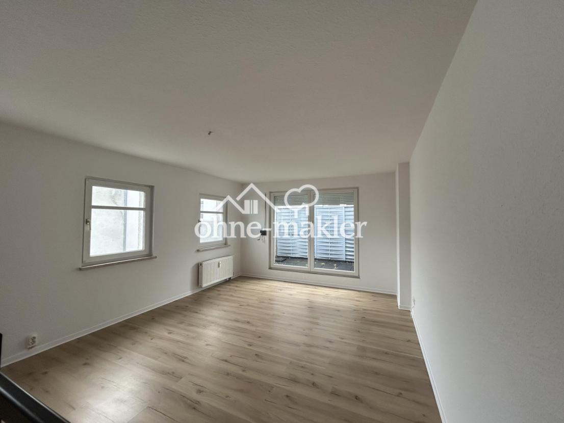 Schlafzimmer ohne Möbel 