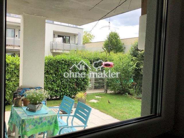 Blick aus dem Küchenfenster