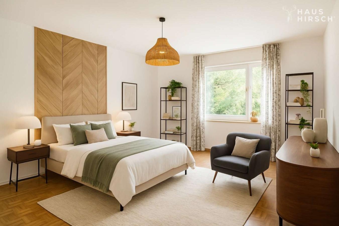 OG Schlafzimmer - Beispiel Foto nach Renovierung