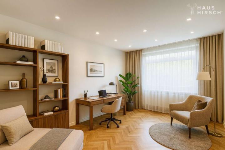 UG Arbeitszimmer  - Beispiel Foto nach Renovierung