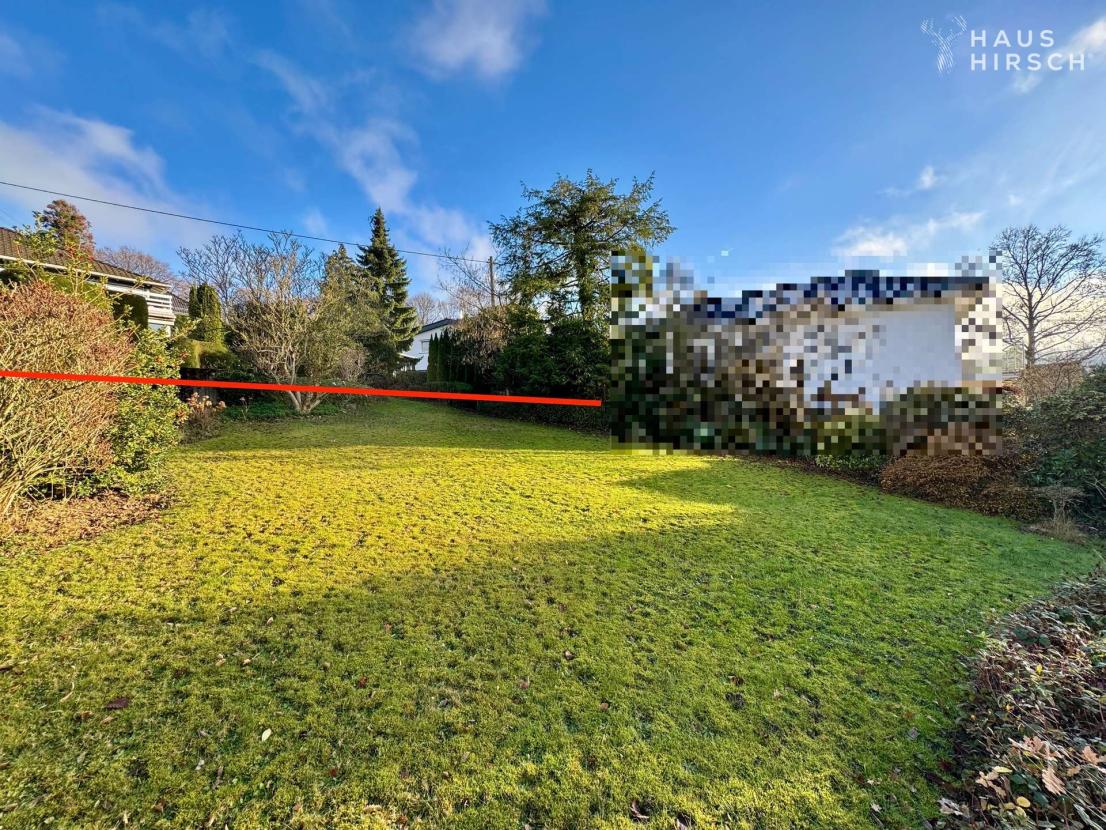 unterer Garten - auch als separates Baugrundstück