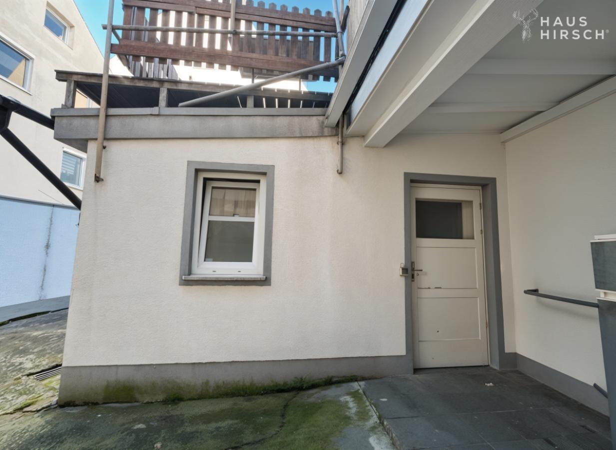 getrennte Wohnung im Hinterhof