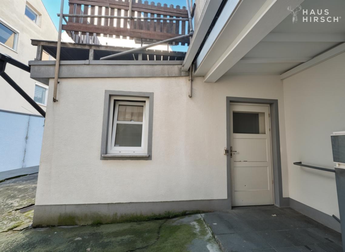 getrennte Wohnung im Hinterhof