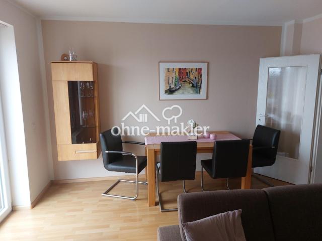 Esstecke im Wohnzimmer