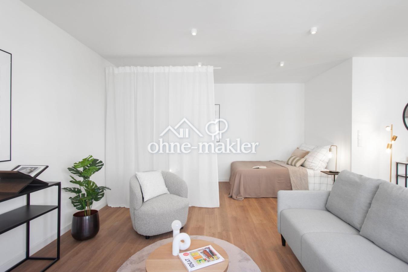 Wohn- und Schlafzimmer