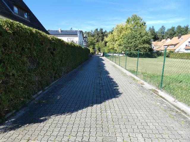 Privatweg zum Grundstück