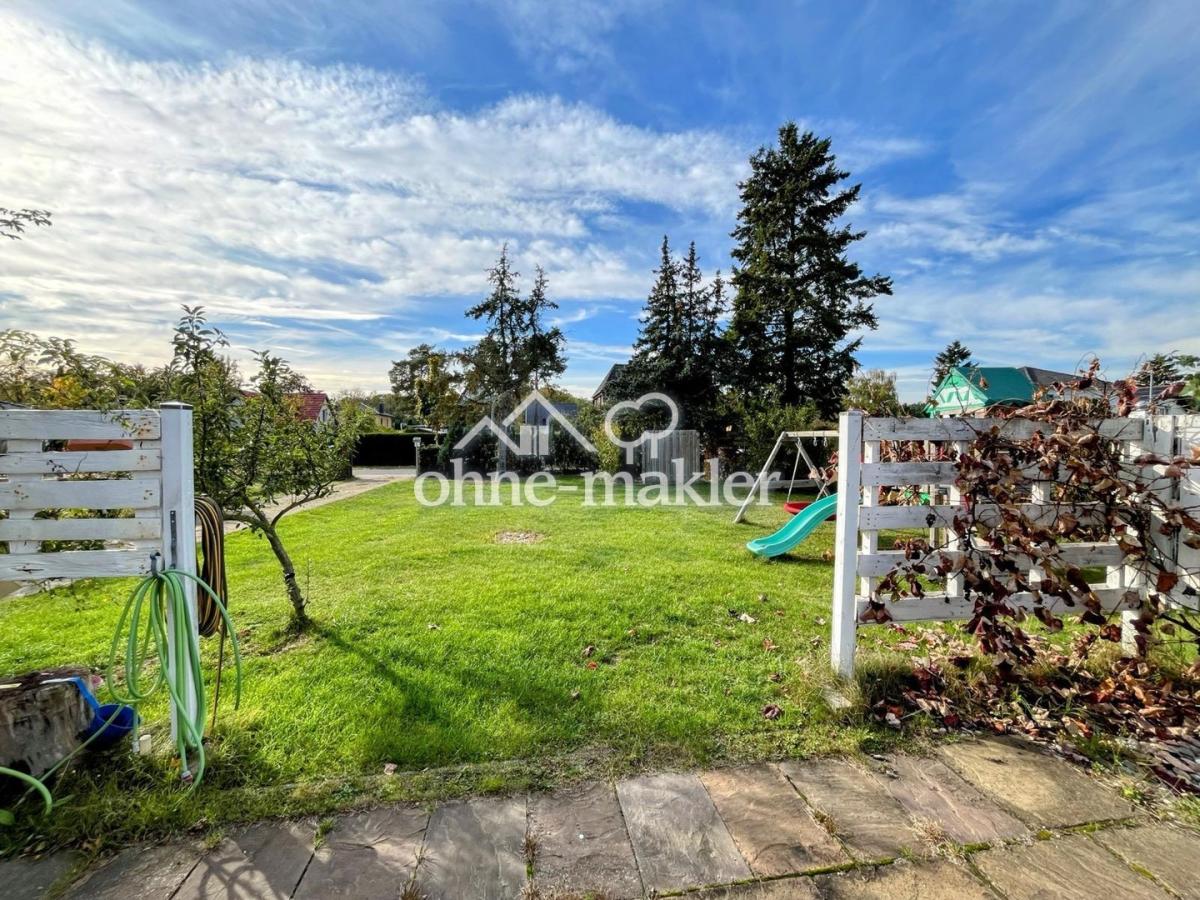 Gartenblick von Terrasse