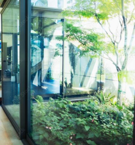 Gestaltungsmöglichkeit für das Patio im Souterrain 