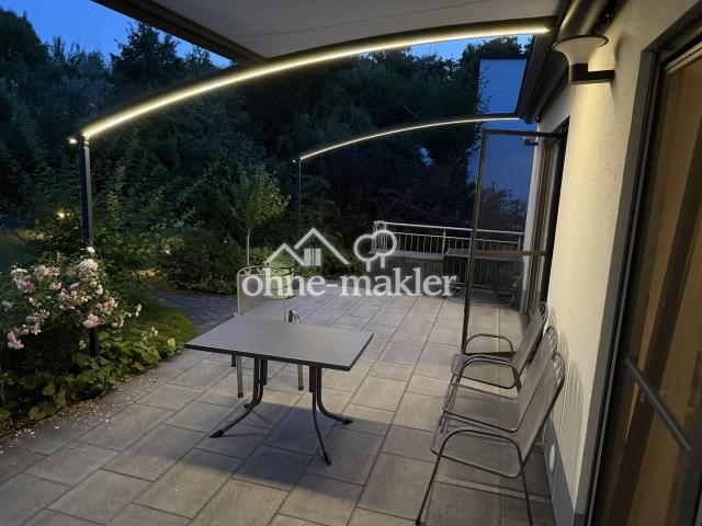 beleuchtete Markise