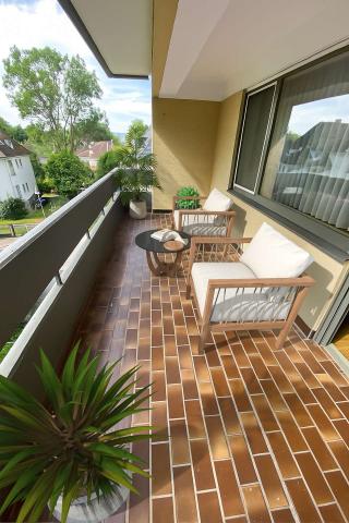 Balkon-Visualisierung