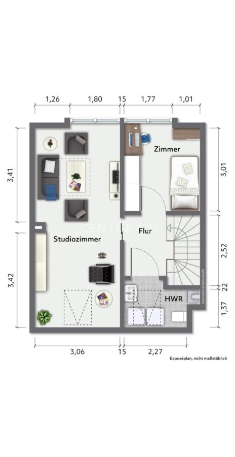 Grundriss Dachgeschoss