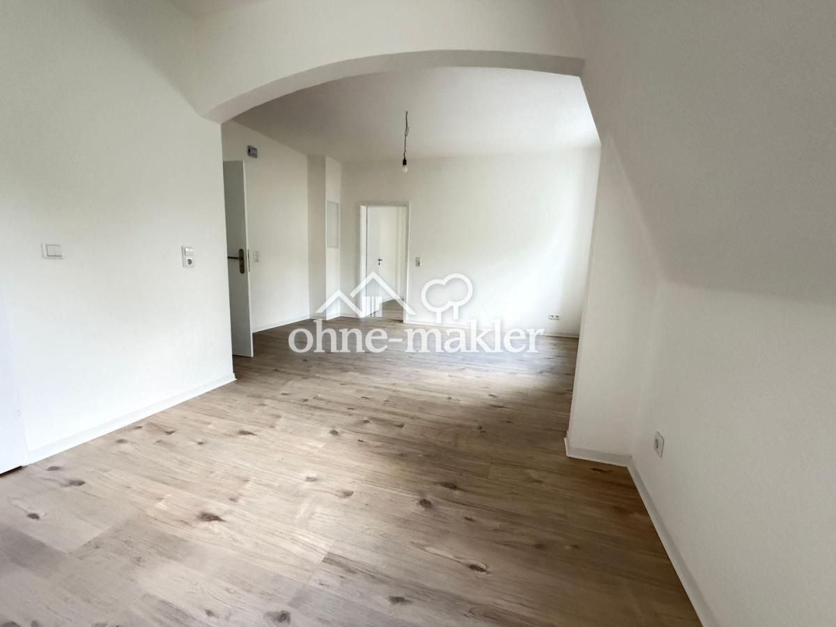 Küche mit dem Blick im Wohnrau