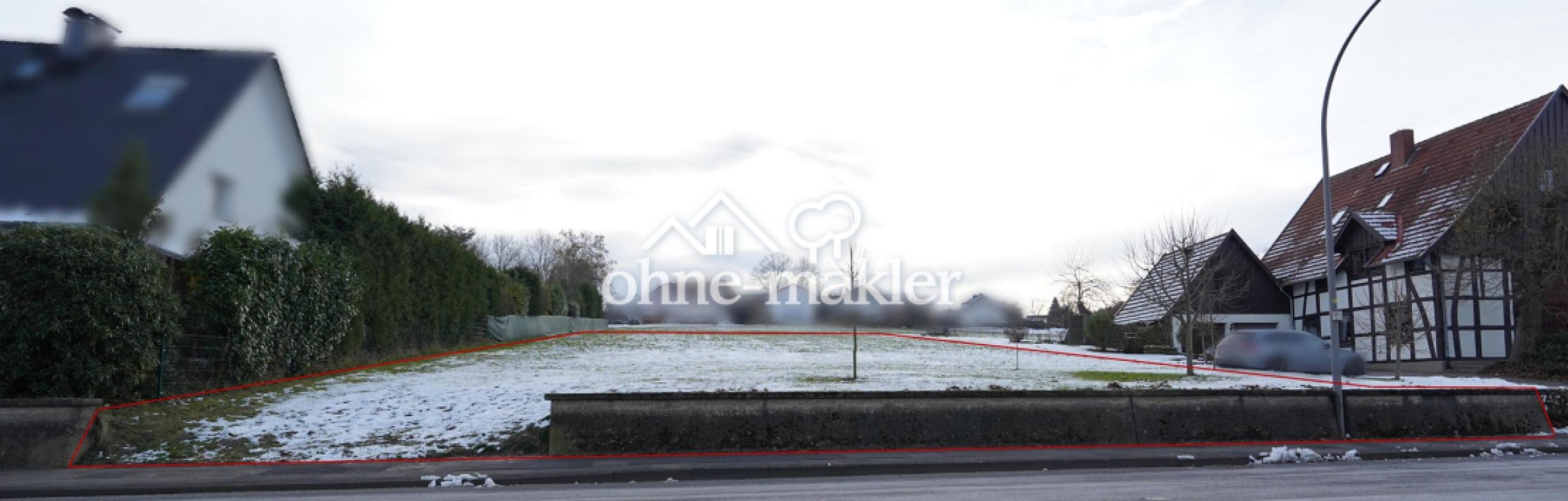 Ansicht Nord mit ca. Grenzen