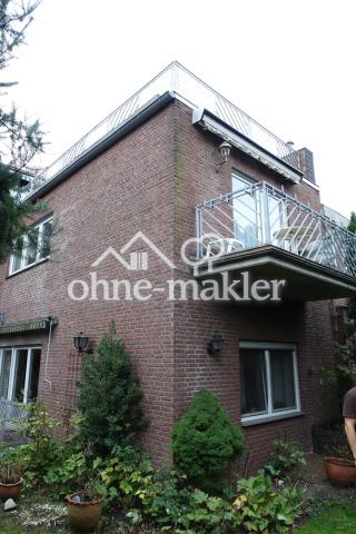 Hausansicht vom Garten aus